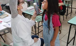 Sorriso no Pampa leva dentistas até escolas da rede pública