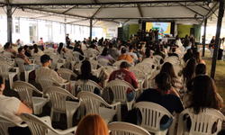Palestra sobre inclusão escolar lota o Ginásio Municipal