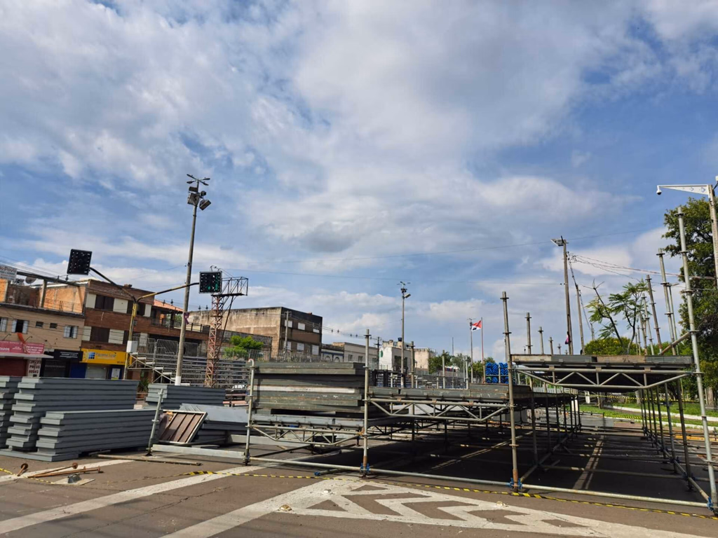 Bloqueio total de tráfego no entorno da Rodoviária