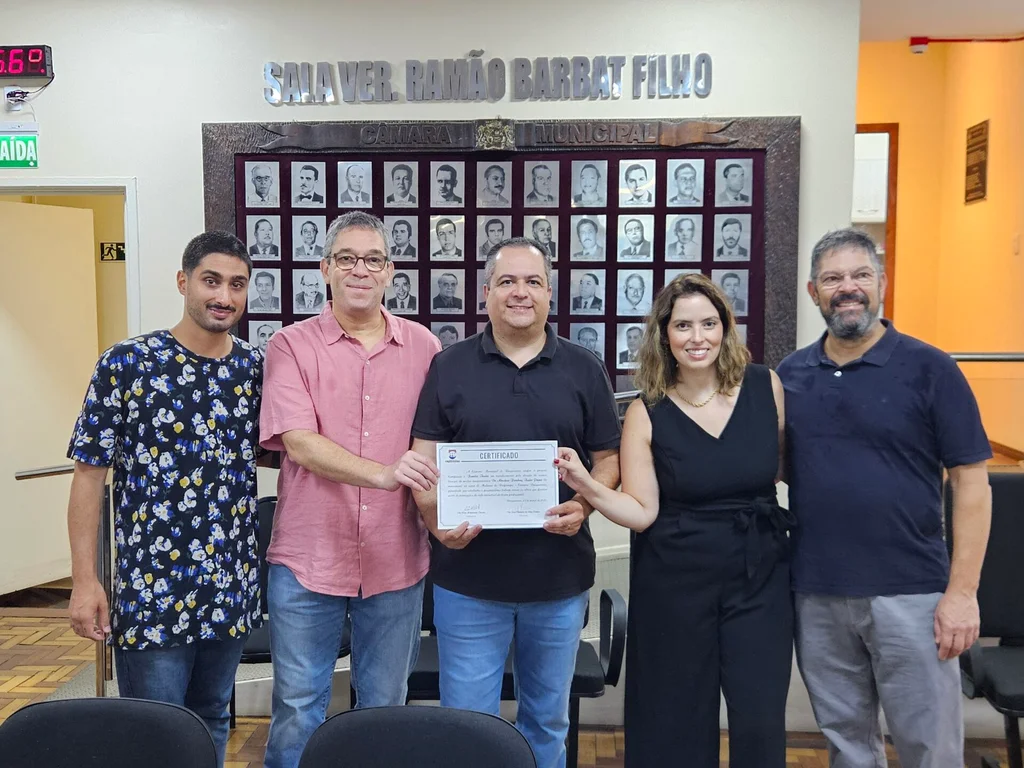 Câmara homenageou médico uruguaianense Abrahão Tessler