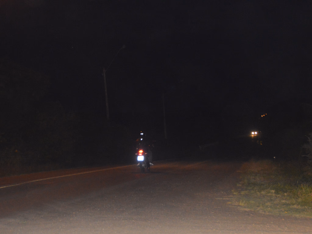 Trecho até a Unipampa está sem iluminação