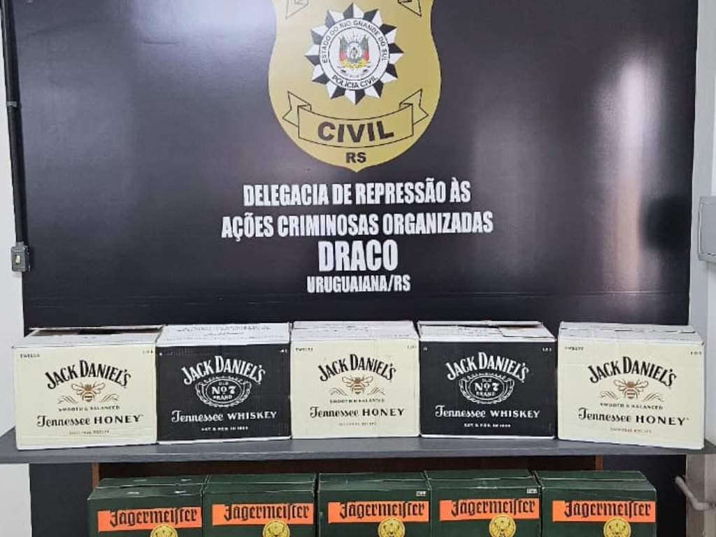 Polícia Civil apreende carga de bebidas avaliada em R$ 28,5 mil