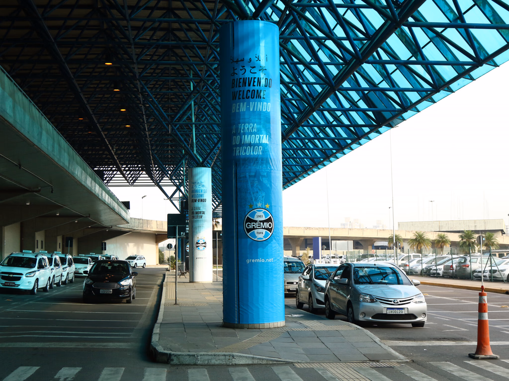 Grêmio dá as boas-vindas aos torcedores da Copa América
