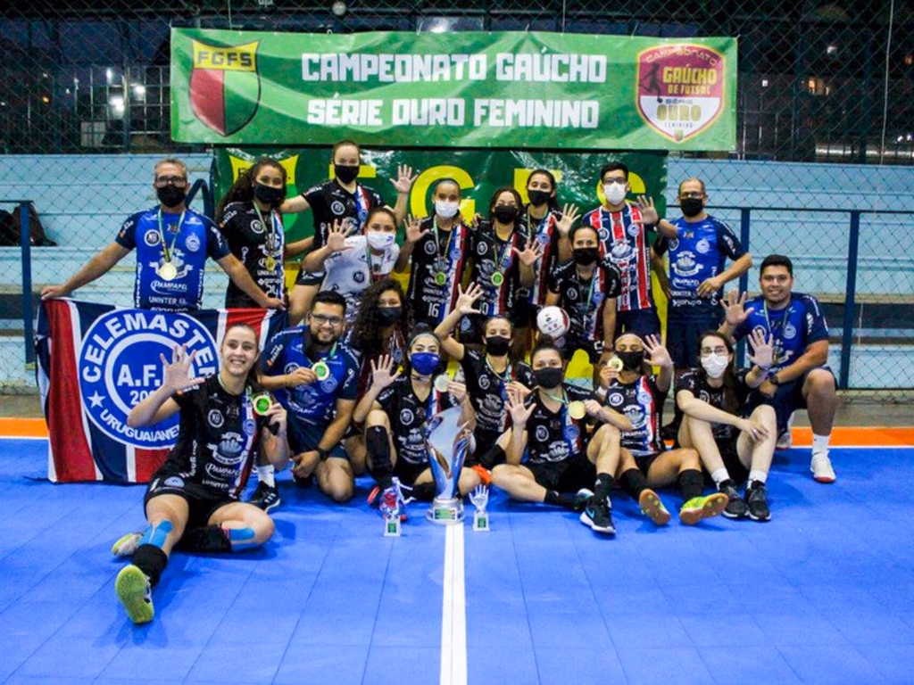 Celemaster é pentacampeã gaúcha de futsal