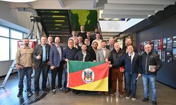 Comitiva gaúcha conhece sistemas de irrigação nos Estados Unidos