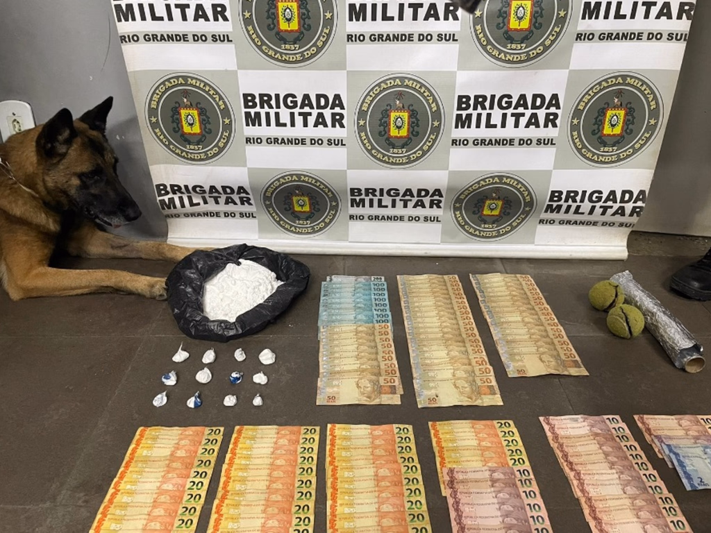 Choque prende trio que escondia cocaína em bolinhas de tênis