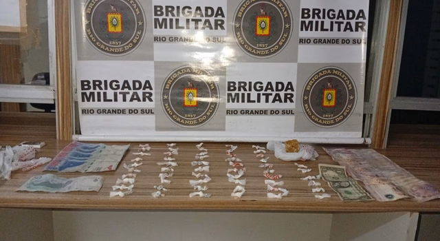 Brigada Militar prende mulher por tráfico de drogas