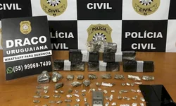 Jovem é preso com três quilos de maconha