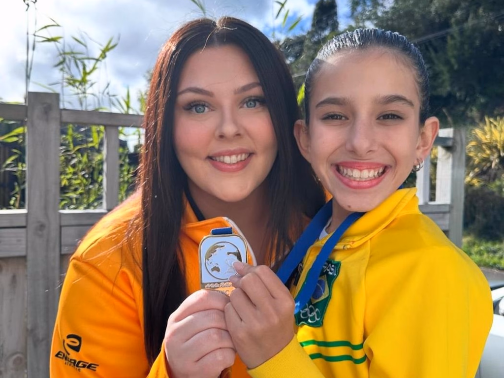 Família uruguaianense comemora conquista de atleta na Nova Zelândia