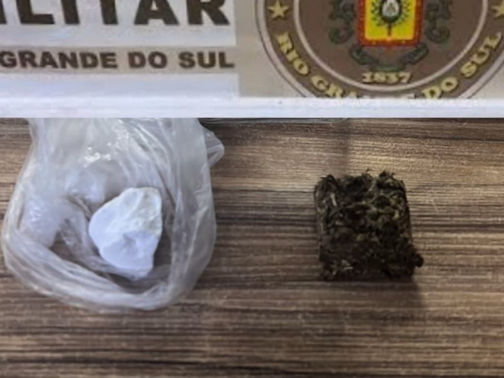 Homem é preso com drogas próximo à escola João Fagundes