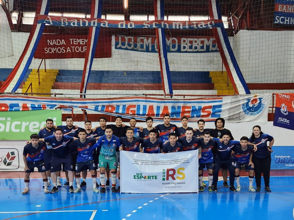 Uruguaianense Sub-20 larga na frente na semifinal da Liga Gaúcha