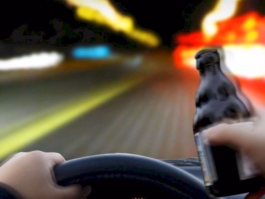 Motorista preso por embriaguez