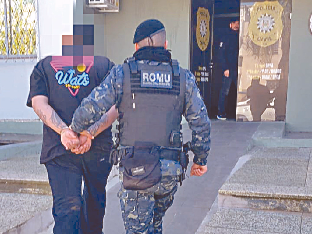 Detento em domiciliar é preso após agredir companheira