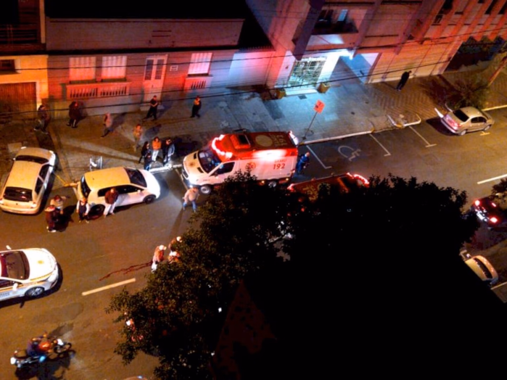 Morre homem que foi atropelado na rua XV de Novembro