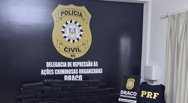 Ação conjunta na BR-472 prende trio por tráfico de drogas