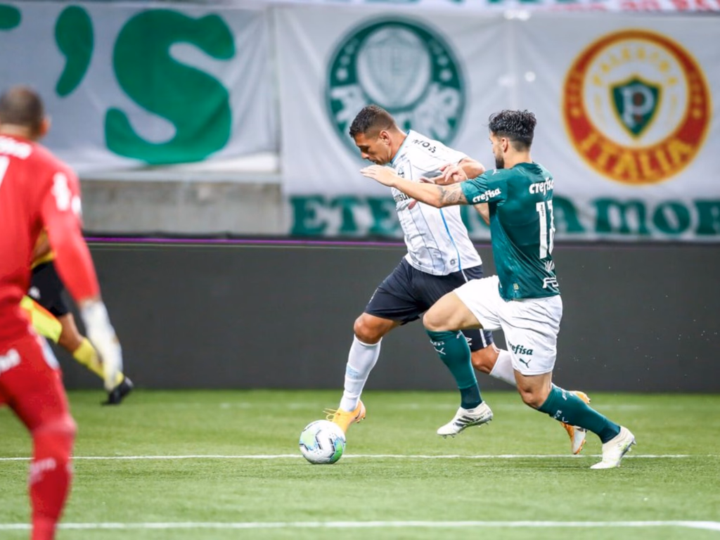 Fora de casa, Grêmio empata com o Palmeiras