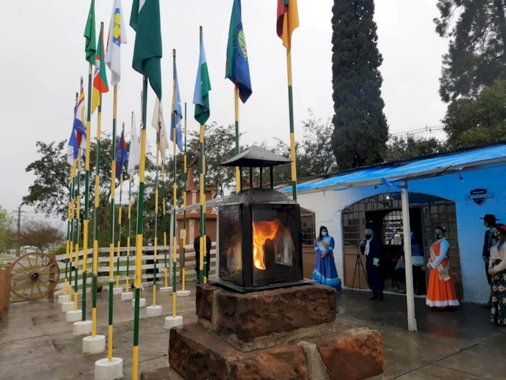 A chama crioula já chegou em Uruguaiana