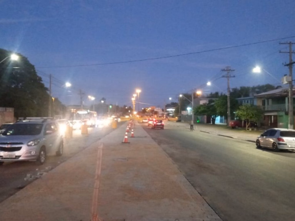 Nova Setembrino recebe iluminação de LED