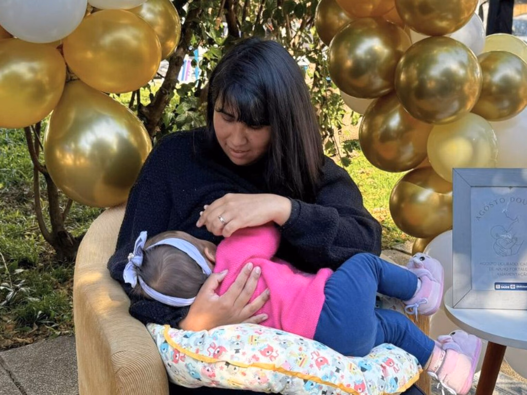 Evento reforçou a importância da amamentação