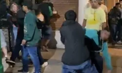 BM usa balas antimotim e gás lacrimogênio para conter baderna