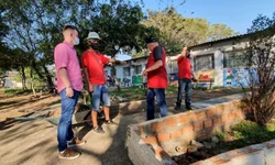 Escola Osvaldo Cruz recebe nova pintura