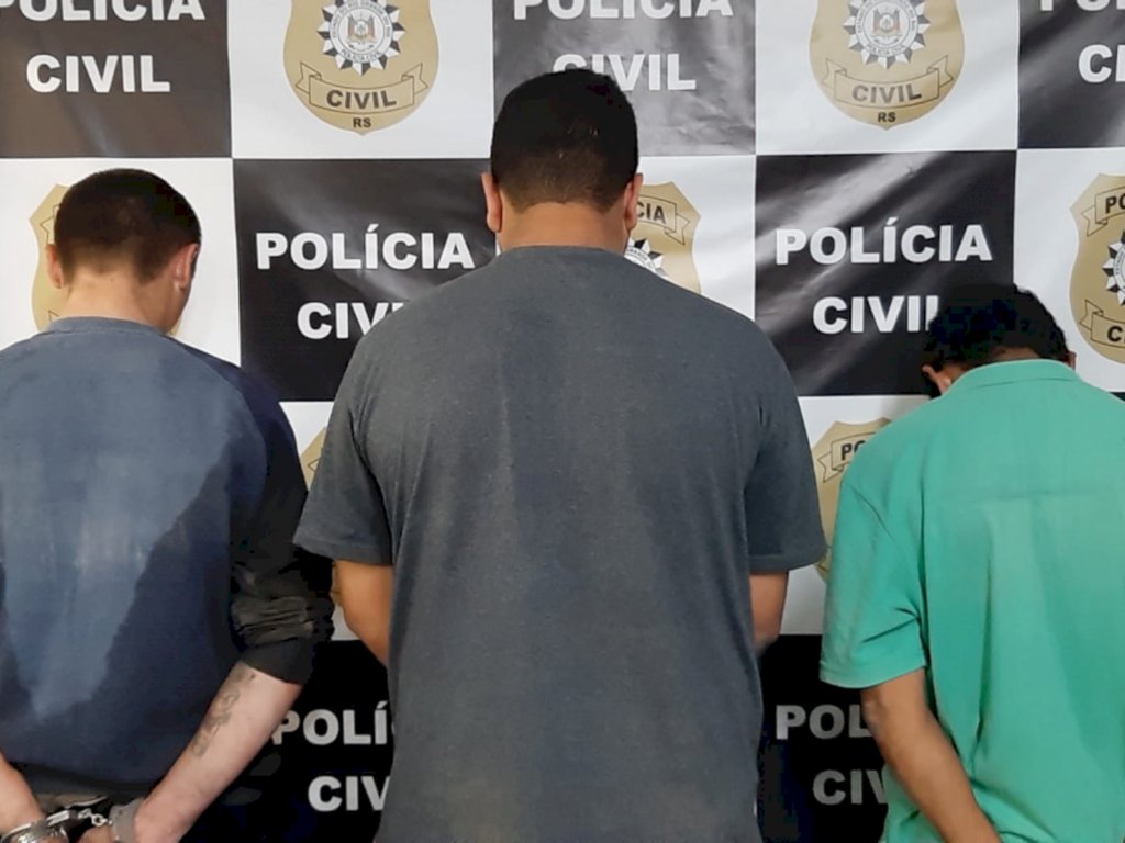 Trio é preso após Draco estourar ponto de droga