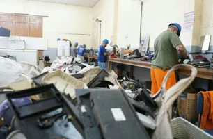 IPU recolheu 180 kg de materiais recicláveis