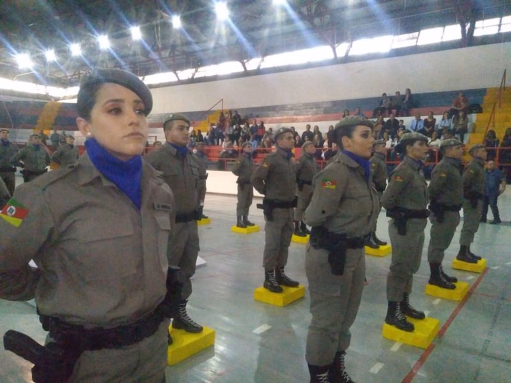 Brigada Militar forma 30 alunos soldados em Uruguaiana