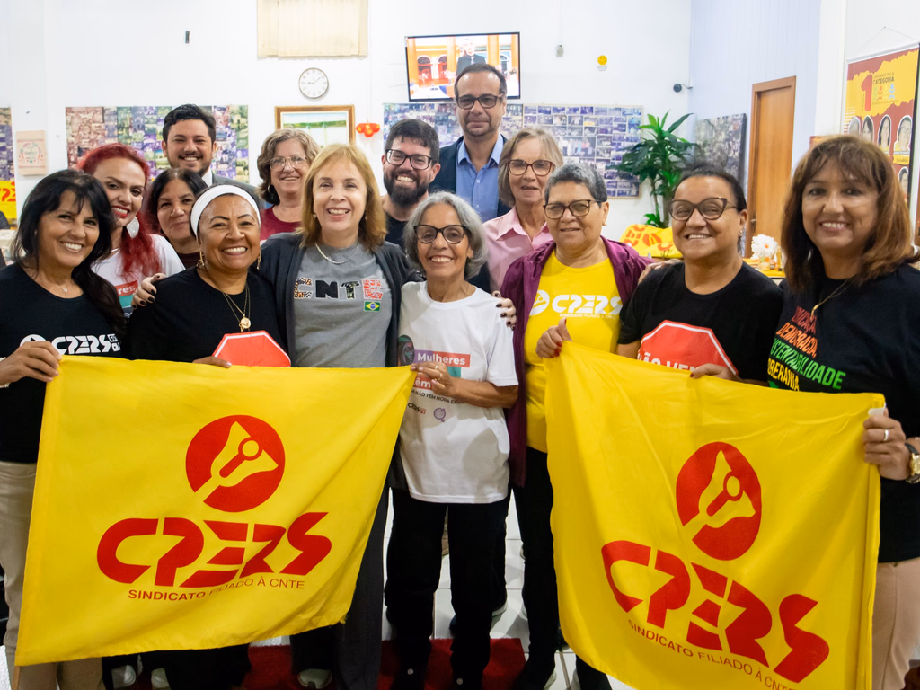 Caravana do CPERS chega a Uruguaiana para debate sobre educação pública