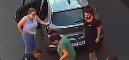 Bombeiro salva bebê de um mês após engasgo