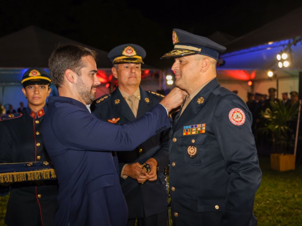 Empossado novo comandante-geral do Corpo de Bombeiros