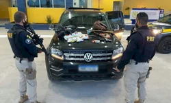 Contrabandistas são flagrados com armas, munições e agrotóxicos