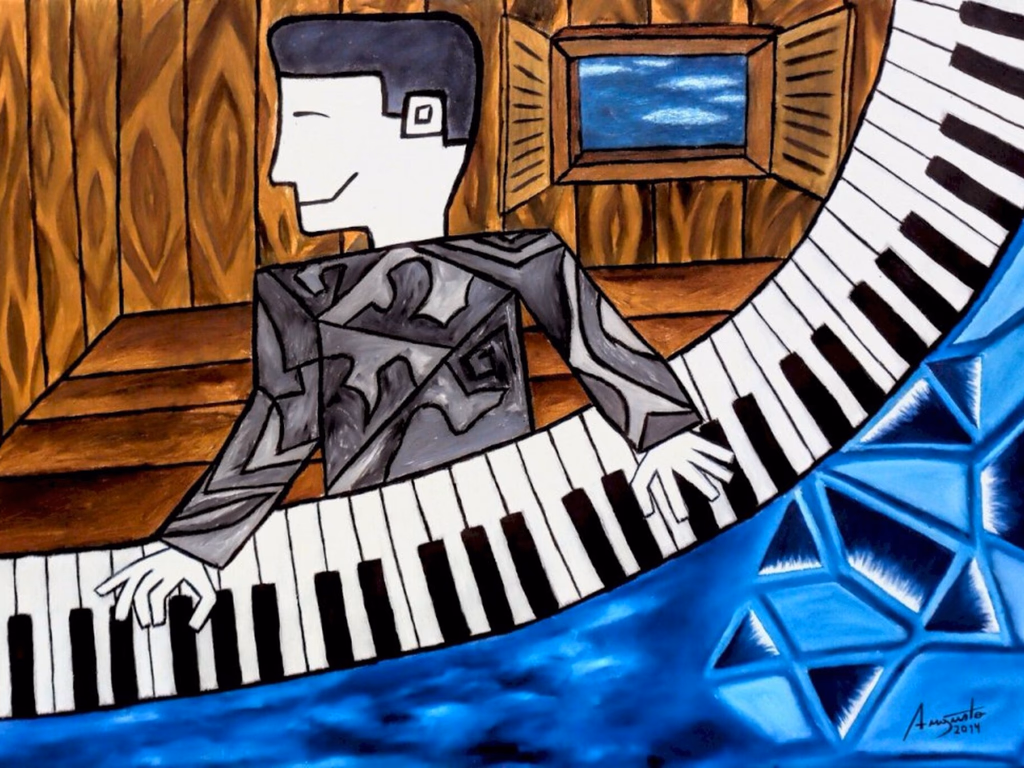 Sesc expõe obras do artista uruguaianense Augusto Naziazeno