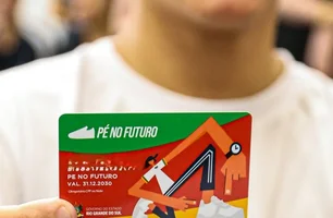 Alunos têm até quinta-feira para retirar benefício do Pé no Futuro