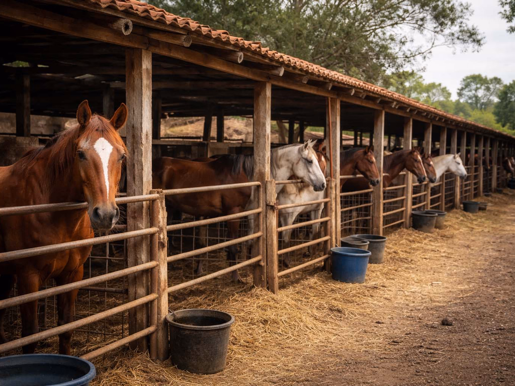 Abrigo para cavalos recolhidos é reaberto 