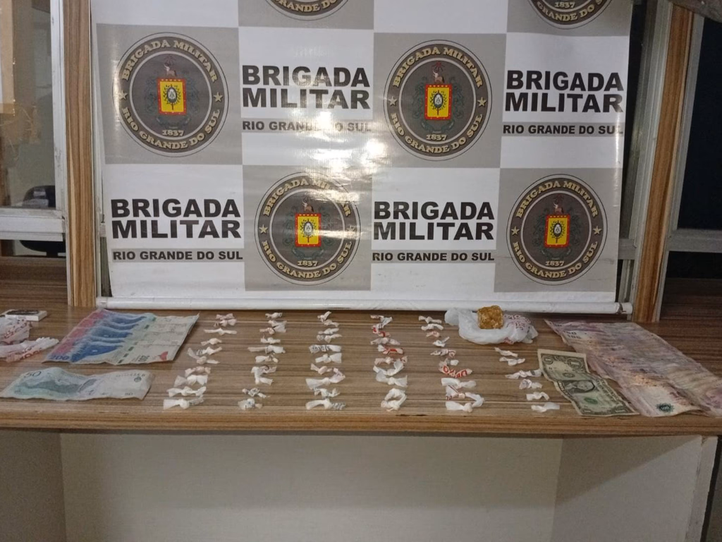 Brigada Militar prende mulher por tráfico de drogas