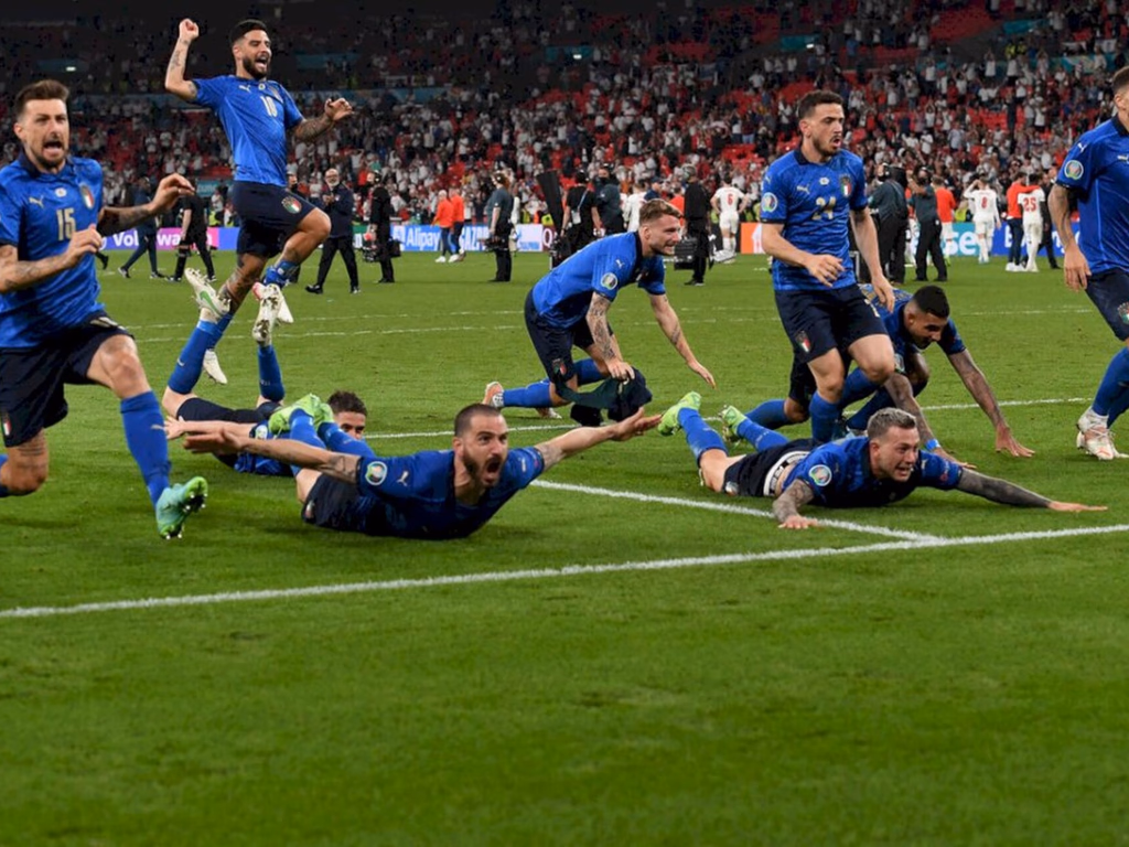 Nos pênaltis, Itália vence Inglaterra e conquista Eurocopa