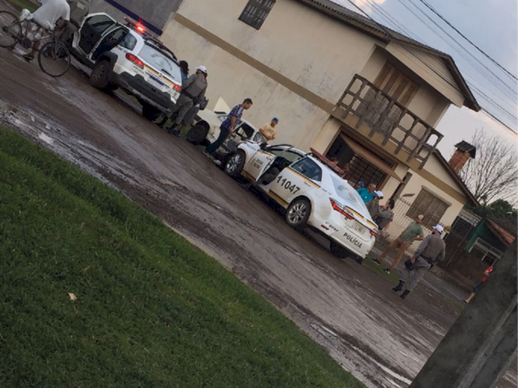 Acidente com viatura da BM deixa um hospitalizado