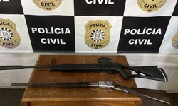 Quatro presos e drogas e munições apreendidas