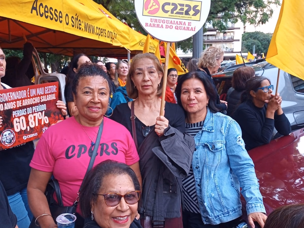 Cpers realiza ato estadual unificado em Porto Alegre