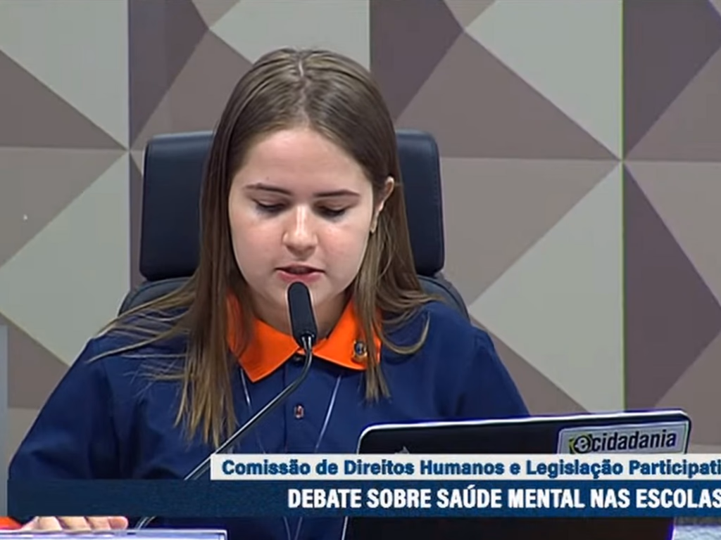 Estudante de Uruguaiana preside audiência no Senado Federal