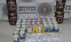 BM apreende produtos veterinários nas margens do Rio