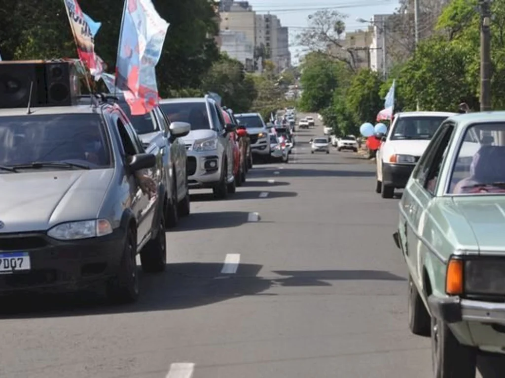 Carreata do Balaka ocupa ruas de Uruguaiana