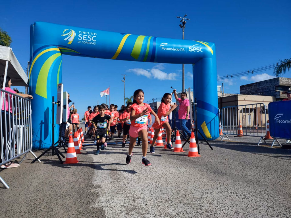 Uruguaiana recebeu a 5ª etapa do Circuito Sesc de Corridas