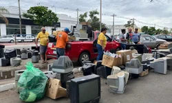 Secretaria de Meio Ambiente recolheu mais de 20 toneladas de lixo eletrônico durante evento