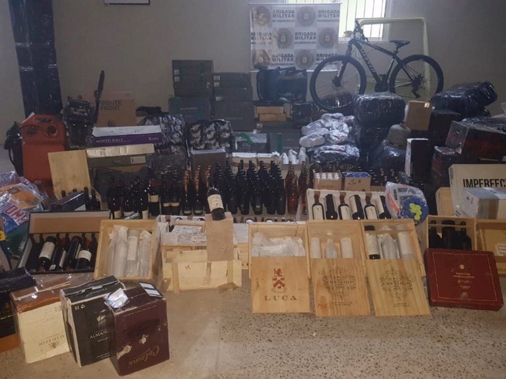 Brigada apreende cerca de R$ 500 mil em descaminho
