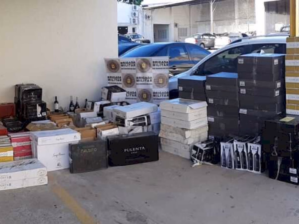 Operação Hórus apreende produtos de descaminho em Uruguaiana