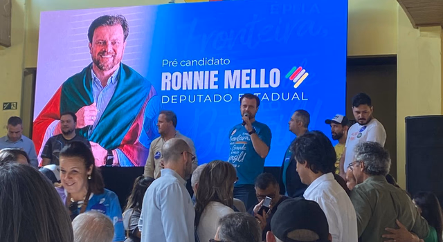 Ronnie Mello lança pré-candidatura a deputado estadual