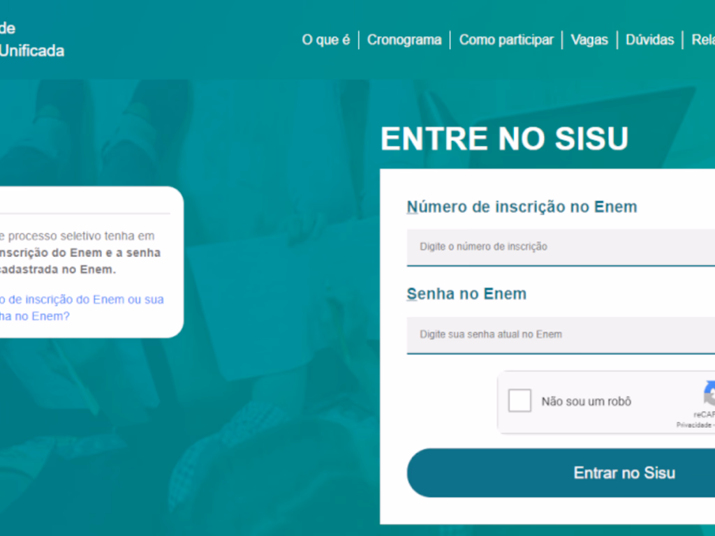 Sisu registra cerca de 200 mil candidatos inscritos no primeiro dia