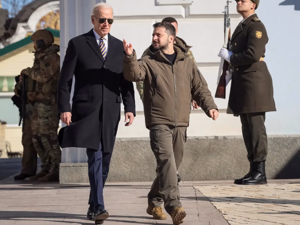 Joe Biden visita a Ucrânia